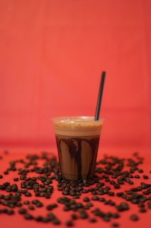 Ice mocha latte