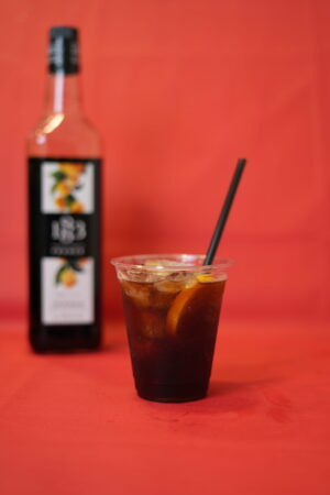 Mango ice tea